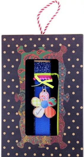 Πασχαλινή Λαμπάδα Synchronia Μπρελόκ Λουλούδι Μπλε Ελεκτρίκ