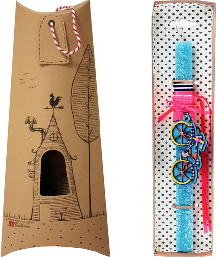 Πασχαλινή Λαμπάδα Synchronia Μπρελόκ Ποδήλατο Βεραμάν