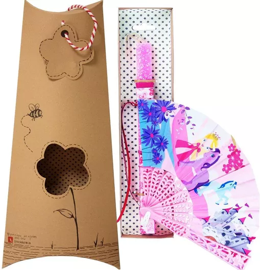 Πασχαλινή Λαμπάδα Synchronia Παιδική Βεντάλια Φούξια Νέον