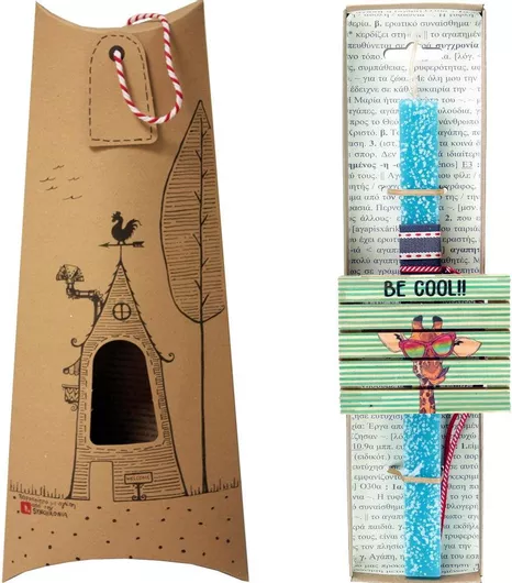 Πασχαλινή Λαμπάδα Synchronia Παλέτα Σουβέρ Βεραμάν