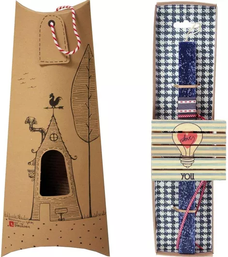 Πασχαλινή Λαμπάδα Synchronia Παλέτα Σουβέρ Μπλε