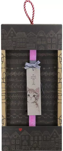 Πασχαλινή Λαμπάδα Synchronia Σελιδοδείκτης MyPet Γάτα Ροζ