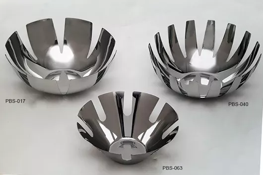 Φρουτιέρα 5x30cm Μέταλλο Inox