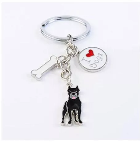 Μπρελόκ Avra Toys 8140 Σκύλος Cane Corso από Μέταλλο Πολύχρωμο