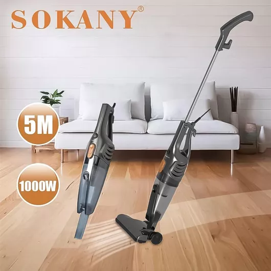 Sokany Ηλεκτρική Σκούπα Stick Μαύρη SK-3389