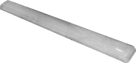 Κάλυμμα Adeleq Καλυμμα Φωτιστικού Φθοριου 2x58w Διάφανο