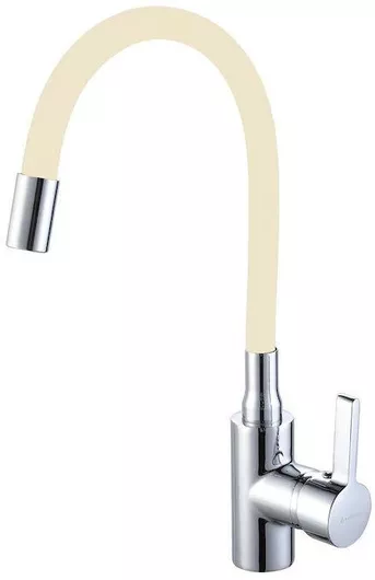 Μπαταρία Κουζίνας Πάγκου Cresman Melia Gold Series Εύκαμπτη Μπεζ