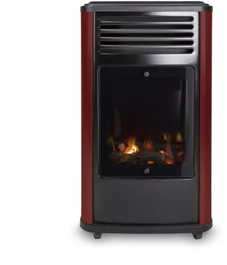 Σόμπα Υγραερίου Εσωτερικού Χώρου Coral Gas 3000W με 1 Βαθμίδα Θέρμανσης 69x42x38cm Κόκκινο