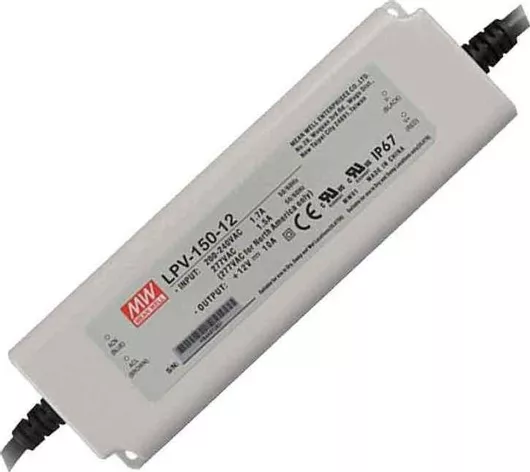 Τροφοδοτικό LED Mean Well LPV-150-12 120W 12V IP67