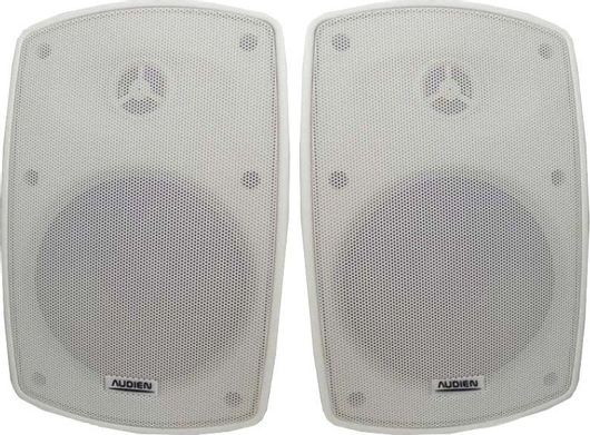 Ηχεία Εγκαταστάσεων Audien BT-508 Παθητικά Επιτοίχια 70W Ζεύγος 25.2x16.5x16.3cm Λευκό