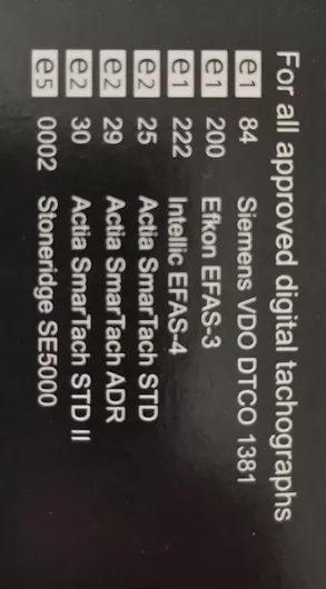 Χαρτί Εκτύπωσης Ψηφιακού Ταχογράφου 3 Ρολά