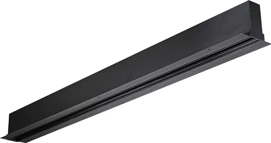 Ράγα VK Lighting Φωτιστικών Χωνευτή Μαγνητική 24V 2m Μαύρο