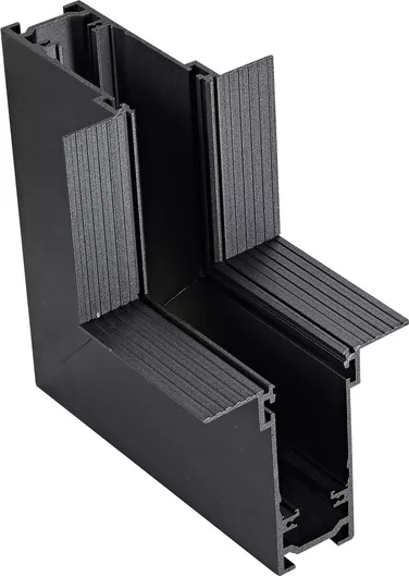 Εσωτερική VK Lighting Εσωτερική Γωνία Χωνευτής Μαγνητικής 24V Μαύρο