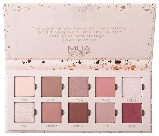 Παλέτα Σκιών MUA Starlight 10 Shade