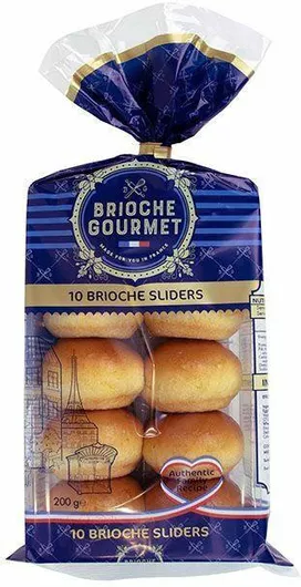 Ψωμάκια Brioche Gourmet Mini Burger 200gr