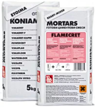 Κόλλα Πυρότουβλων Vimatec 25kg