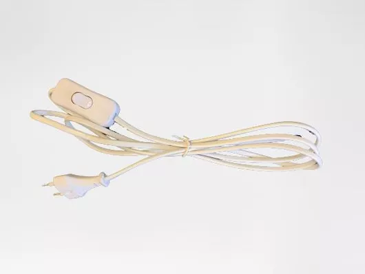 Καλώδιο με Διακόπτη για Πορτατίφ Arlight SPC 135 Πλαστικό Λευκό