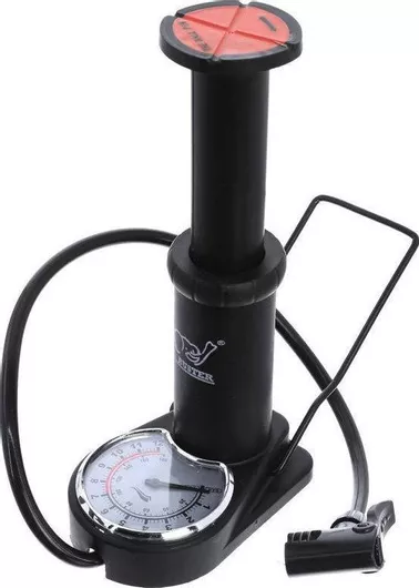 Mini Τρόμπα Ποδιού Buster 9802B με Μανόμετρο