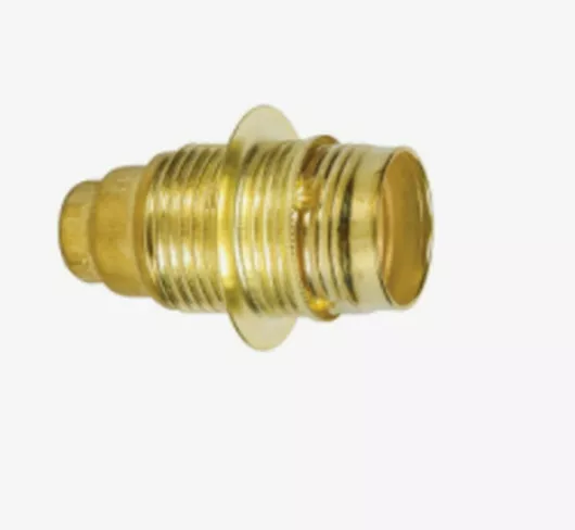 Ντουί Ρέυματος VK Lighting 30117-010639 E14 Μονό Μεταλλικό Χρυσό