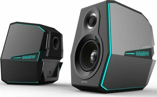 Ηχεία Υπολογιστή Edifier G5000 Ασύρματα 2.0 με RGB Φωτισμό & Bluetooth Ισχύος 88W Μαύρο