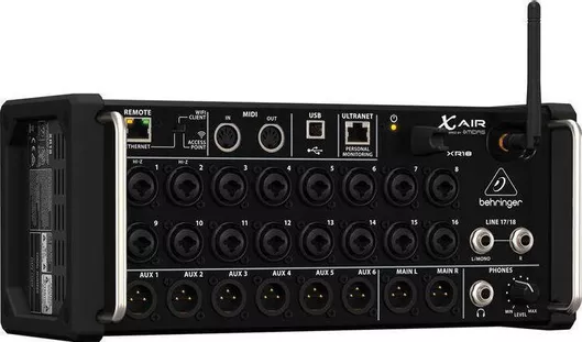 Κονσόλα Behringer X Air XR18 Ψηφιακή 18 Καναλιών/16 Εισόδους XLR