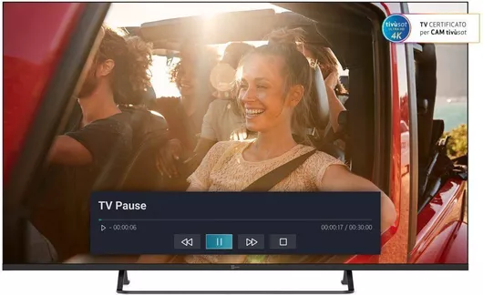 Telesystem Smart Τηλεόραση 50" 4K UHD LED TS50FL4KSMV13 HDR 2023