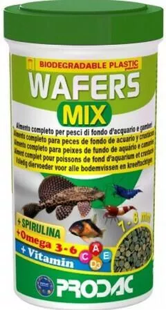 Τροφη Prodac wafers mix για Γαρίδες 250ml 