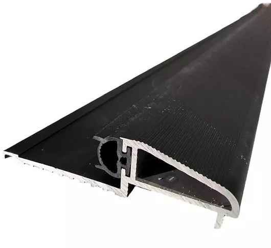 Αεροστόπ Multi Block Κατωκάσι Ανεμοφράκτης/Υδροφράκτης Πόρτας Αλουμινίου Μαύρο 100cm