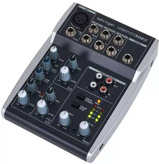Κονσόλα Behringer Xenyx-502S Αναλογική 5 Καναλιών