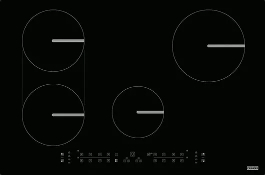 Εστία Κουζίνας Franke FSM 804 IB BK Smart Επαγωγική Αυτόνομη με Λειτουργία Κλειδώματος 77x51cm