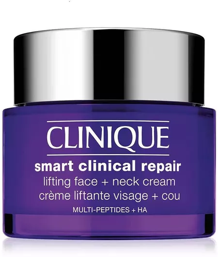 Κρέμα Λαιμού Clinique Smart Clinical Repair™ Rich με SPF15 για Ενυδάτωση, Αντιγήρανση & Σύσφιξη με Υαλουρονικό Οξύ 75ml