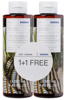 Korres Forest Cedar Σετ Περιποίησης για Καθαρισμό Σώματος 2τμχ