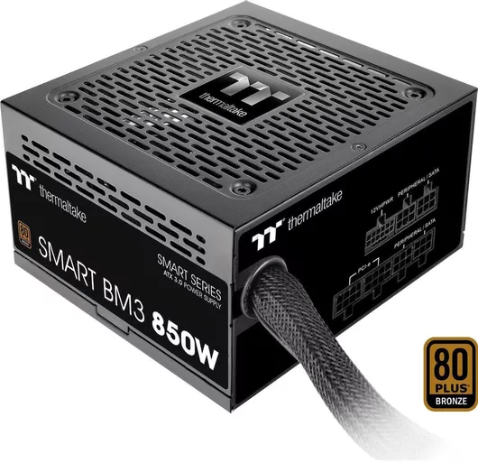 Τροφοδοτικό Υπολογιστή Thermaltake PS-SPD-0850MNFABE-3 Semi Modular 850W ATX 80 Plus Bronze