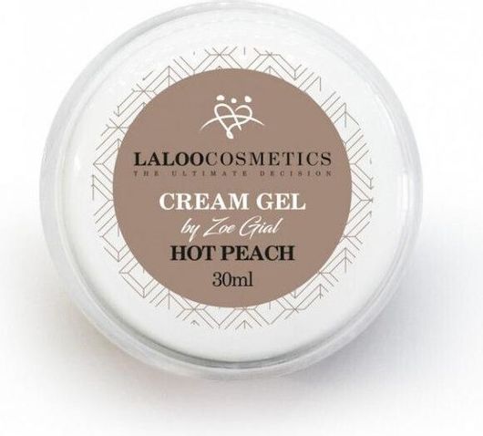 Τζελ Νυχιών Laloo Cream Gel Hot Peach 30ml