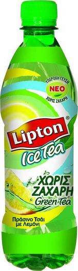 Ice Tea Lipton Πράσινο Τσάι με Λεμόνι Χωρίς Ζάχαρη 500ml