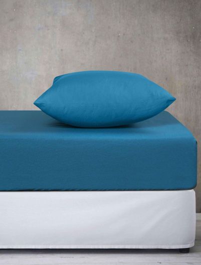 Μαξιλαροθήκες Madi 2τμχ 50x70cm Πετρόλ