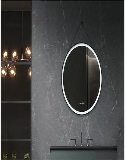 Καθρέπτης Μπάνιου Sparke Στρογγυλός LED 70x70cm