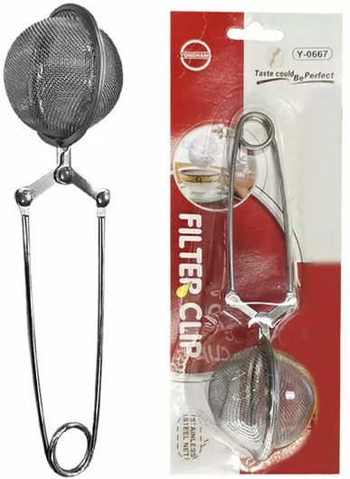 Αυγό Τσαγιού HOMie 101909 με Λαβίδα Μεταλλικό