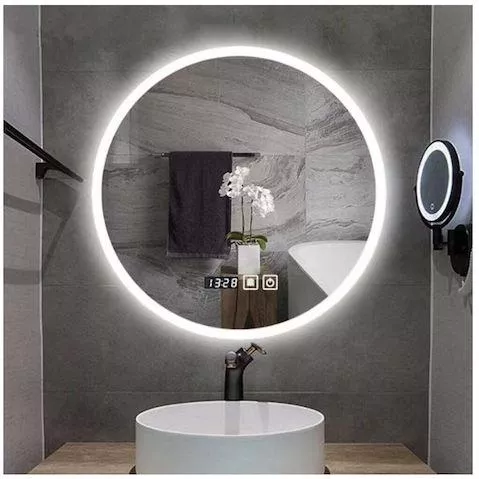 Καθρέπτης Μπάνιου Sparke Urano Στρογγυλός LED 90x90cm