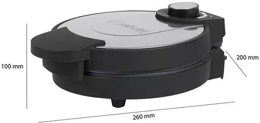 Bomann Βαφλιέρα σε Σχήμα Λουλούδι 1000W