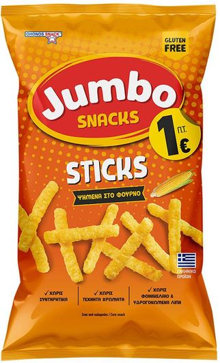 Jumbo Sticks Χωρίς Γλουτένη 100gr