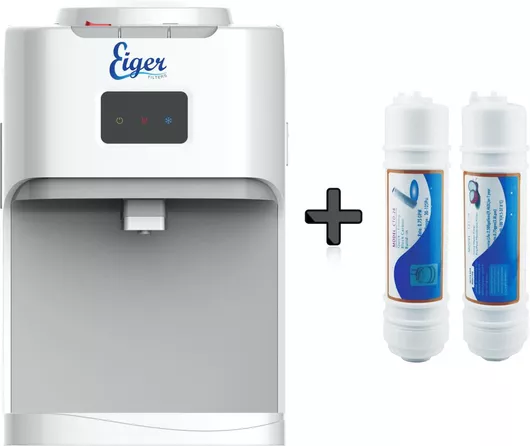 Ψύκτης Δικτύου Eiger EG103W-F Επιτραπέζιος με Παροχή Κρύου Νερού 7lt/h