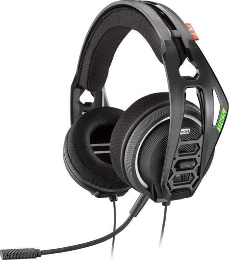 Gaming Headset Plantronics Rig 400HX Over Ear με σύνδεση 3.5mm Μαύρο