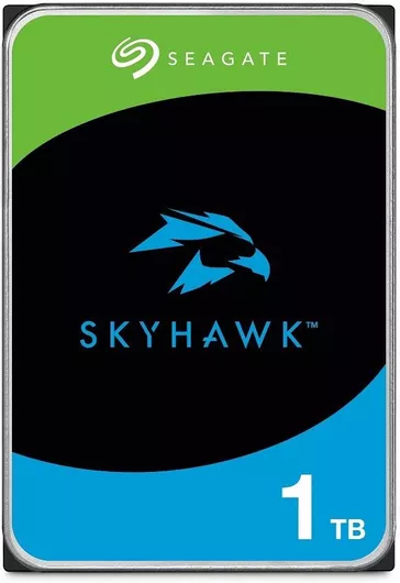 HDD Σκληρός Δίσκος Seagate SkyHawk 1TB 3.5" SATA III 5400rpm με 256MB Cache για Desktop / Καταγραφικό