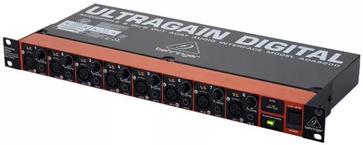 Μικροφωνικός Προενισχυτής Behringer ADA8200 8 Καναλιών με Phantom Power & 8 Εισόδους XLR