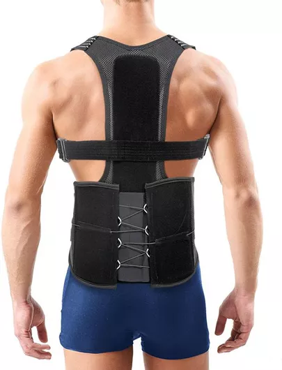 Νάρθηκας Vita Orthopaedics 04-2-018 Ρυθμιζόμενος Κορμού Μαύρο One Size