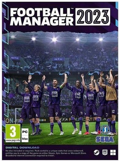 Football Manager 2023 Code in a Box - PC Game