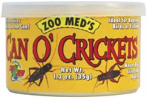 Τροφη Ερπετών Croci Zoo Med Can O'Crickets 35gr