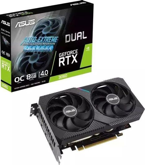 Κάρτα Γραφικών Asus GeForce RTX 3060 8GB GDDR6 Dual OC