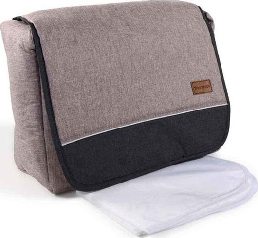 Τσάντα Αλλαξιέρα Ώμου Kikka Boo 45x15x44cm Μπεζ